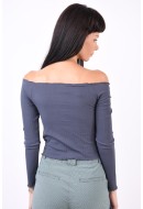 Bluza Dama Pieces Pcalicia Offshoulder Magnet